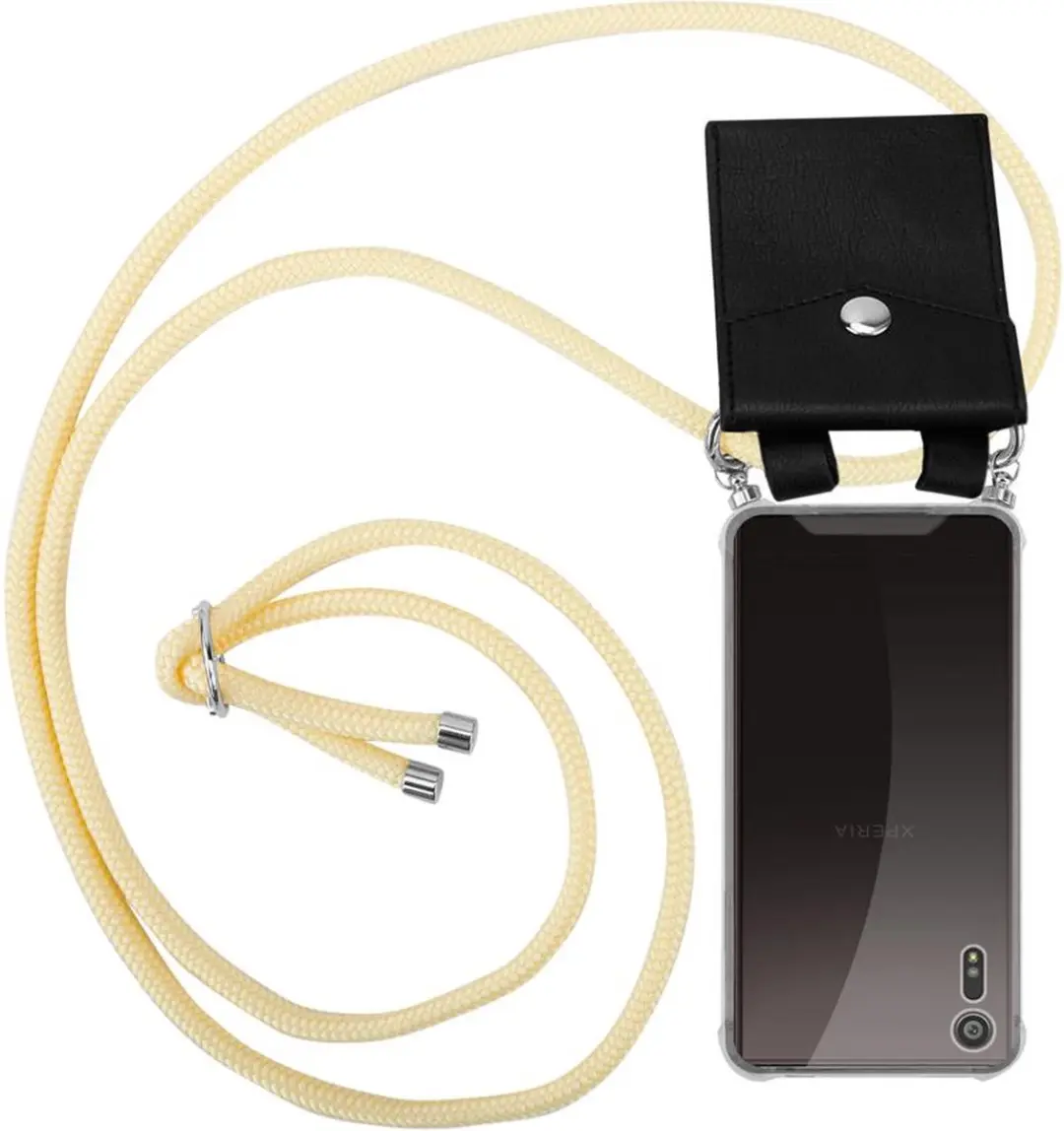 Cadorabo Hoesje geschikt voor Sony Xperia XZ / XZs in ROOM BEIGE