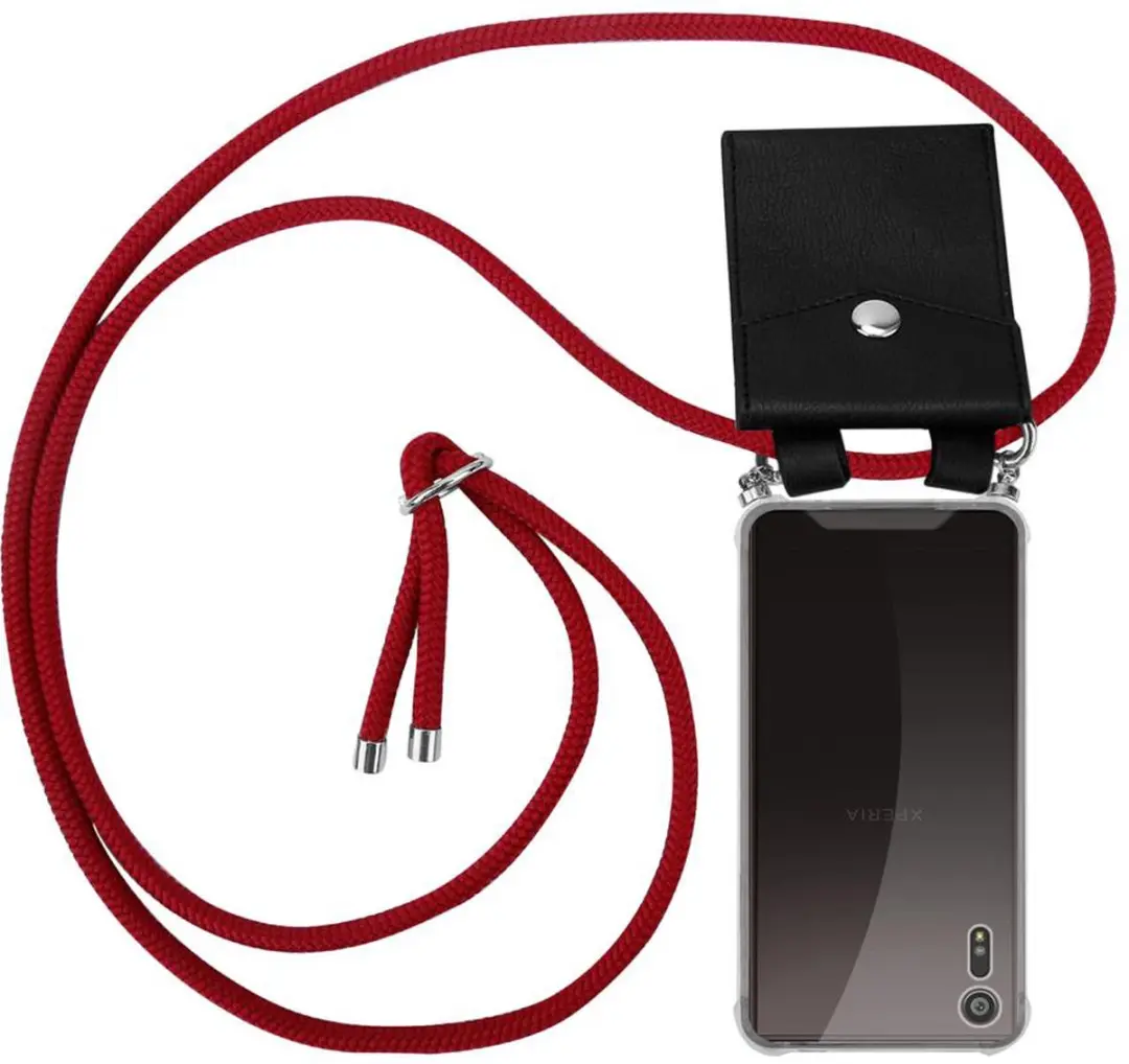 Cadorabo Hoesje geschikt voor Sony Xperia XZ / XZs in ROBIJN ROOD