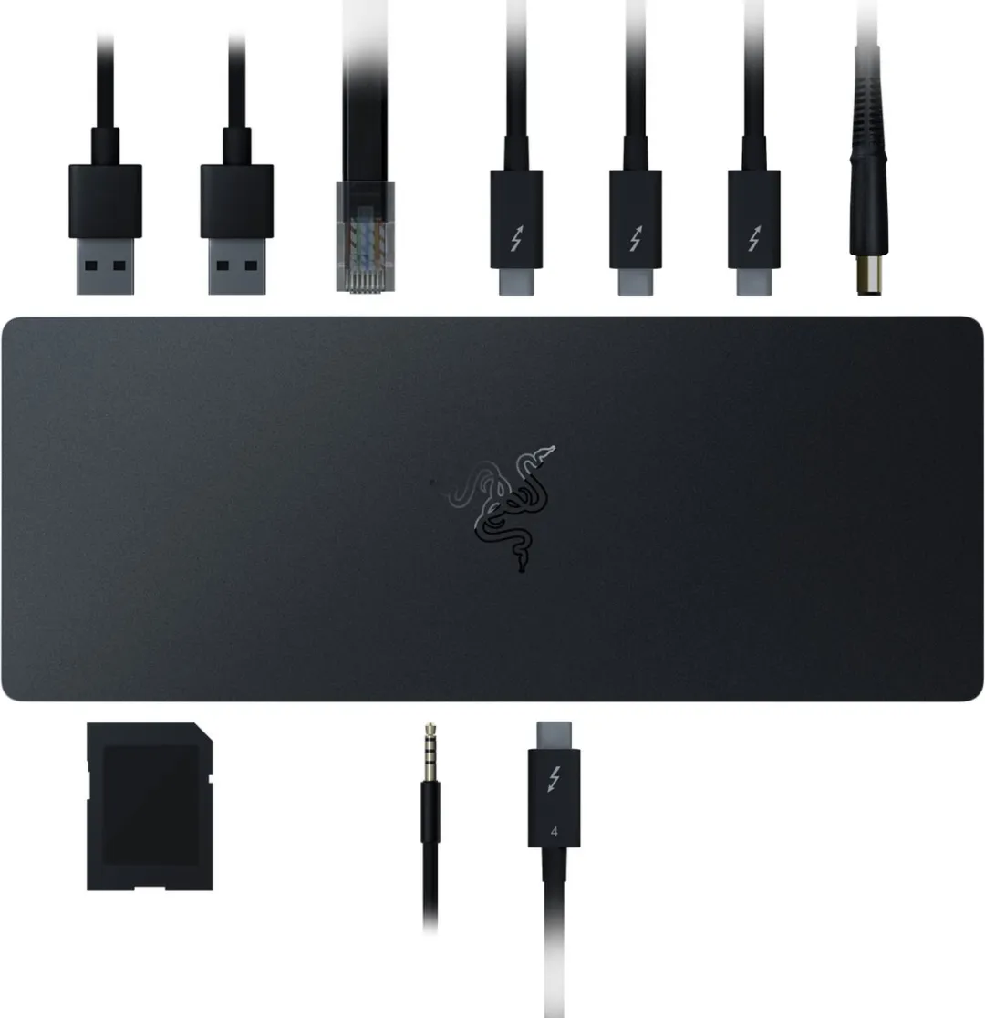 Razer Thunderbolt 4 Dock RC21-01690100-R3G1 - 10 Poorten - Zwart