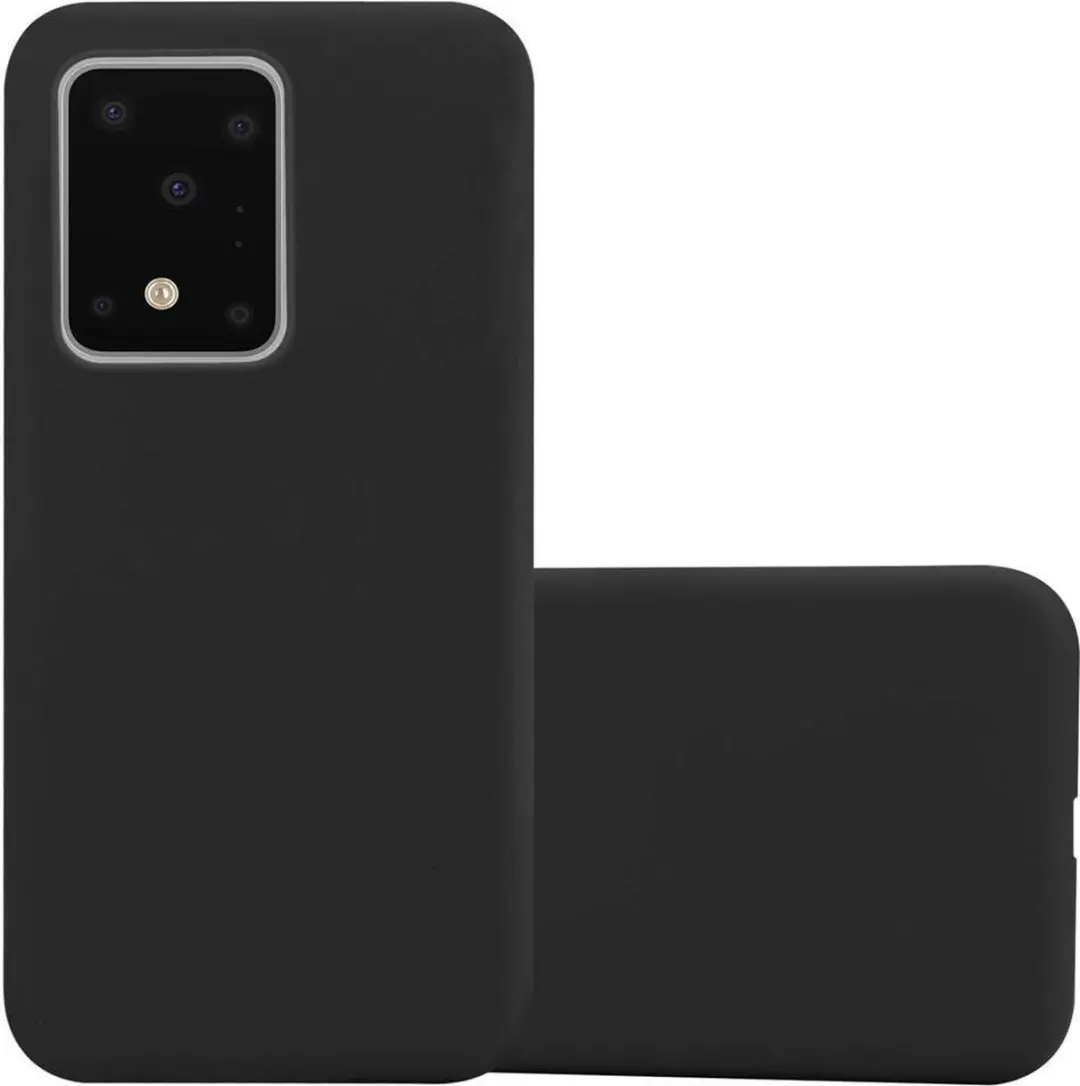 Cadorabo Hoesje geschikt voor Samsung Galaxy S20 ULTRA in CANDY ZWART