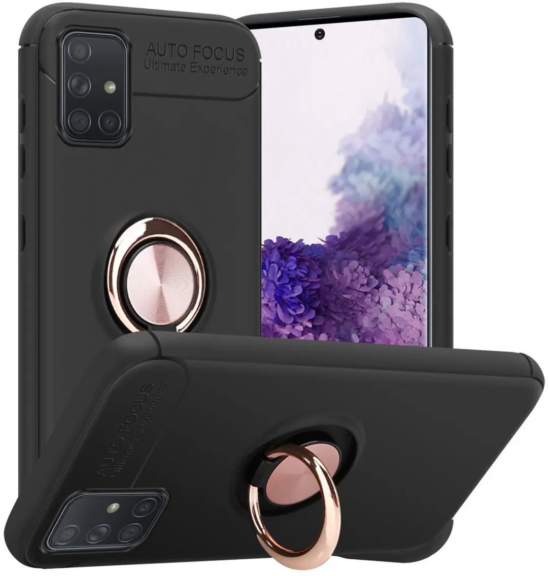 Cadorabo Hoesje geschikt voor Samsung Galaxy A71 5G in ZWART