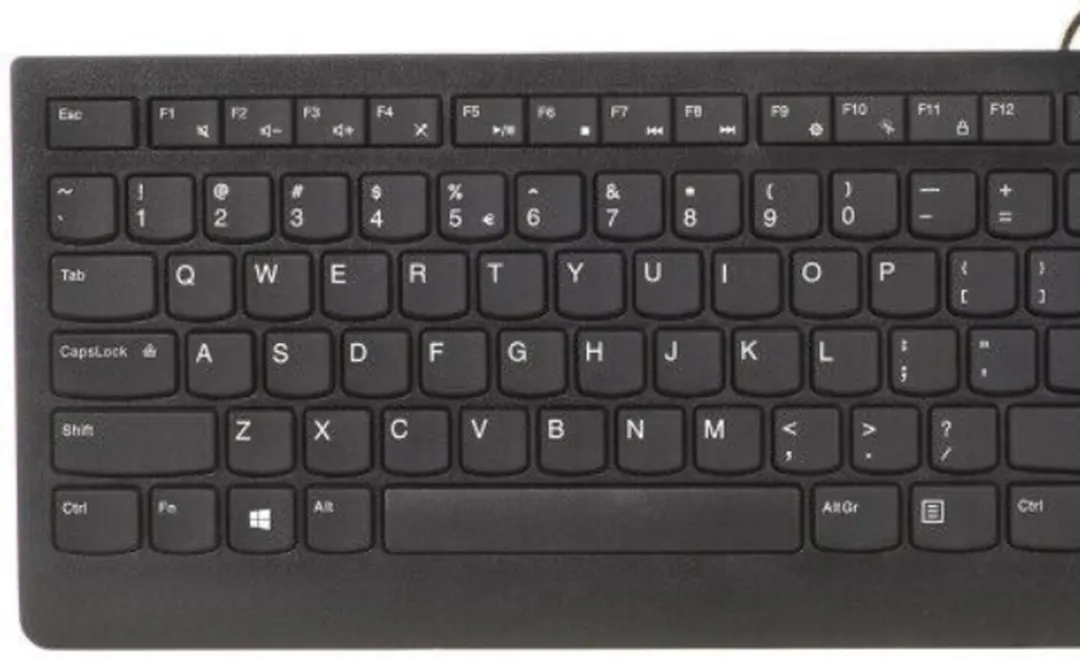 Lenovo Calliope USB Toetsenbord 00XH607 - Zwart