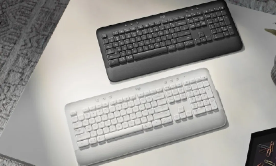Logitech K650 Bluetooth Toetsenbord QWERTZ Wit