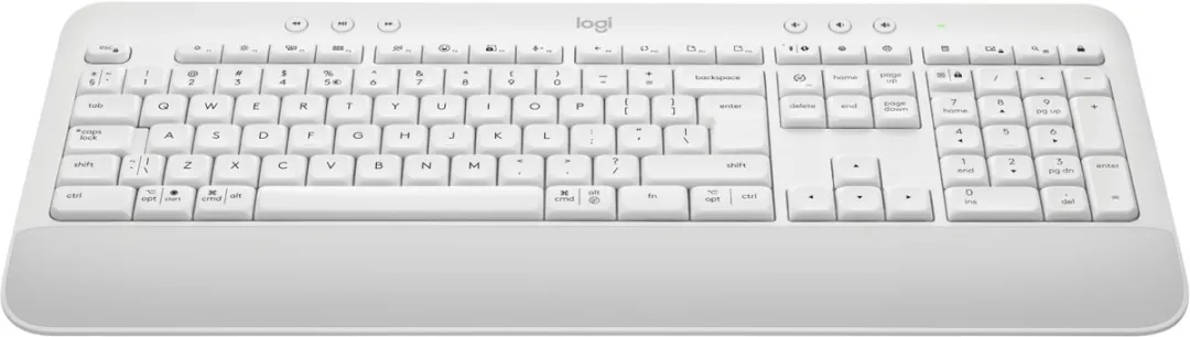 Logitech K650 Bluetooth Toetsenbord QWERTZ Wit - afbeelding 6 van 6