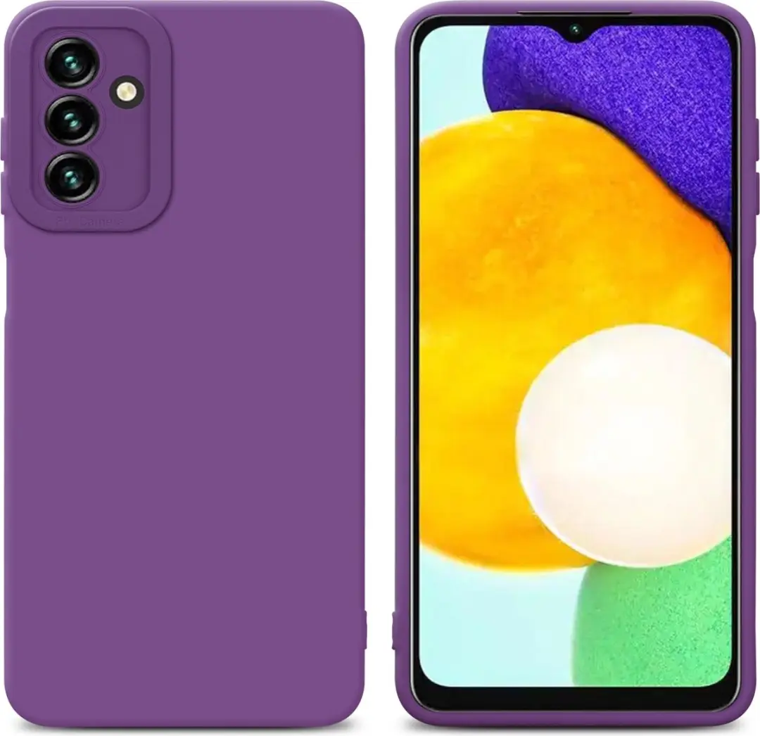 Cadorabo Hoesje geschikt voor Samsung Galaxy A13 5G in FLUID MAT PAARS