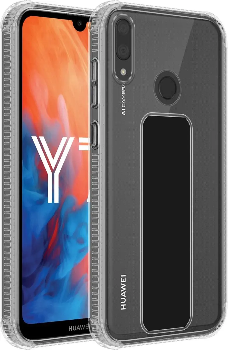 Cadorabo Hoesje geschikt voor Huawei Y7 2019 / Y7 PRIME 2019 in ZWART
