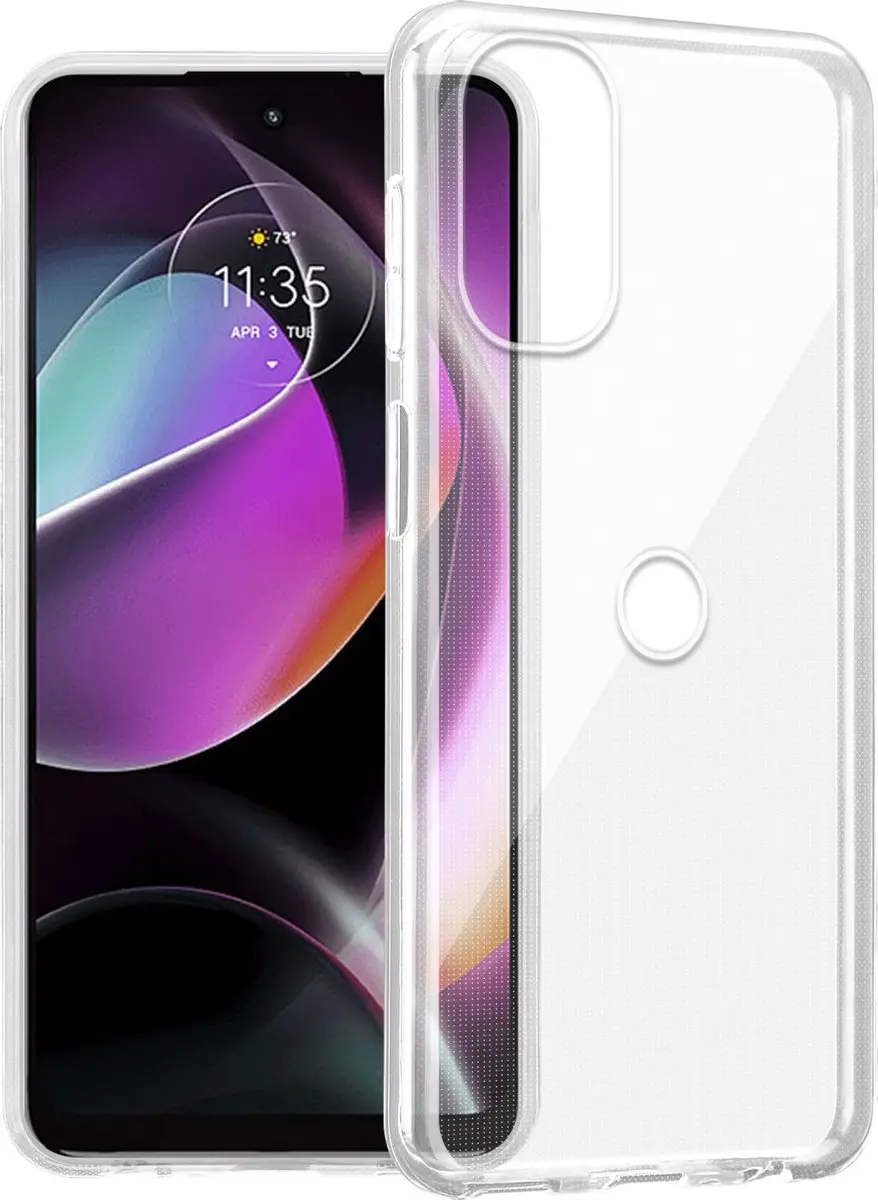 Cadorabo Hoesje geschikt voor Motorola MOTO G 5G 2022 in VOLLEDIG TRANSPARANT