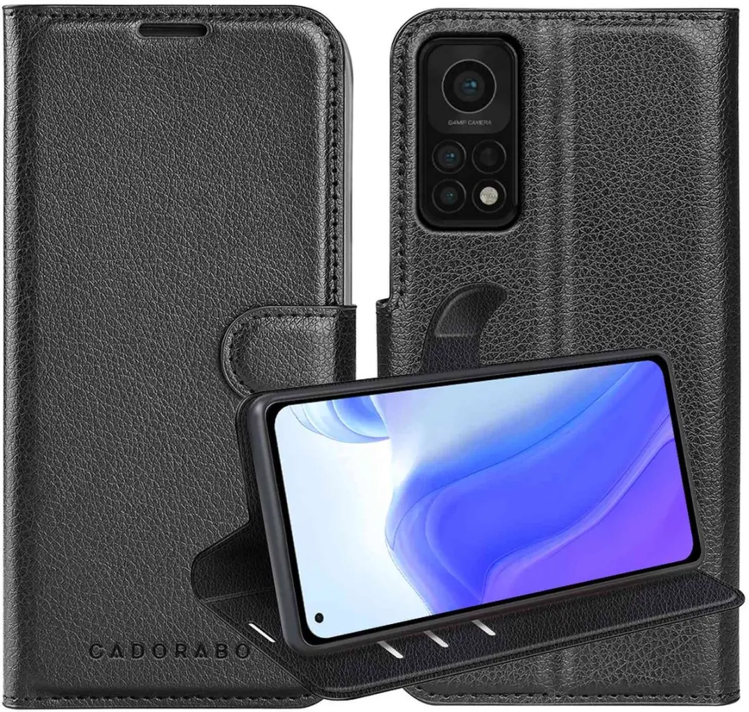 Cadorabo Hoesje geschikt voor Xiaomi Mi 10T / Mi 10T PRO in PHANTOM ZWART
