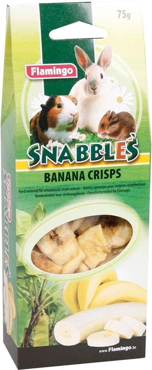 Flamingo Snabbles Bananenchips