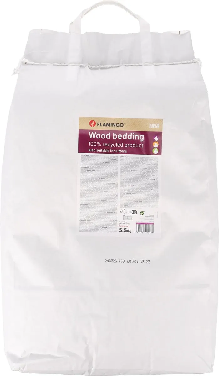 Flamingo Houtkorrels 6 kg