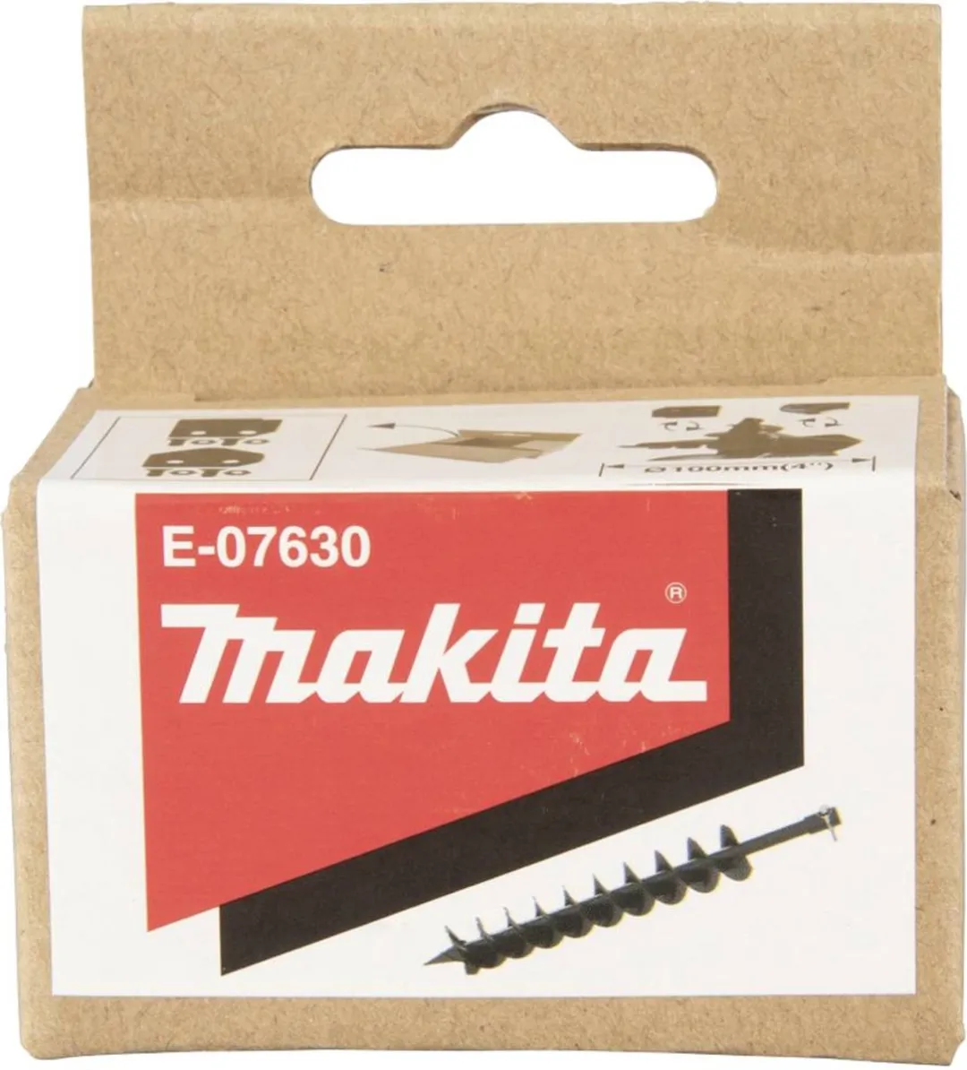 Lame pour mèche de tarière 100mm - MAKITA E-07630