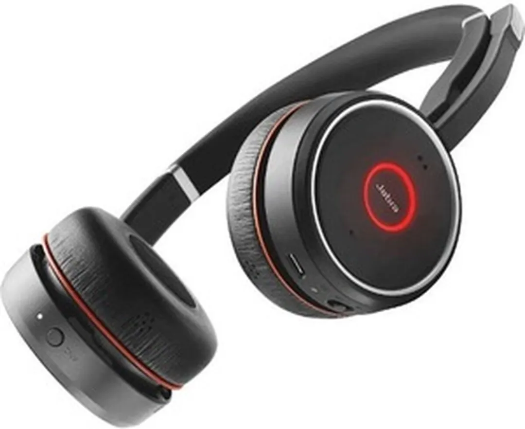 Jabra Evolve 75 Bluetooth Headset - Zwart - 7599-848-199