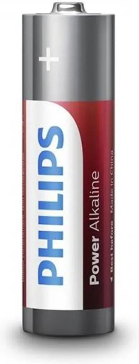 Philips AA Alkaline Batterijen - 4 Stuks