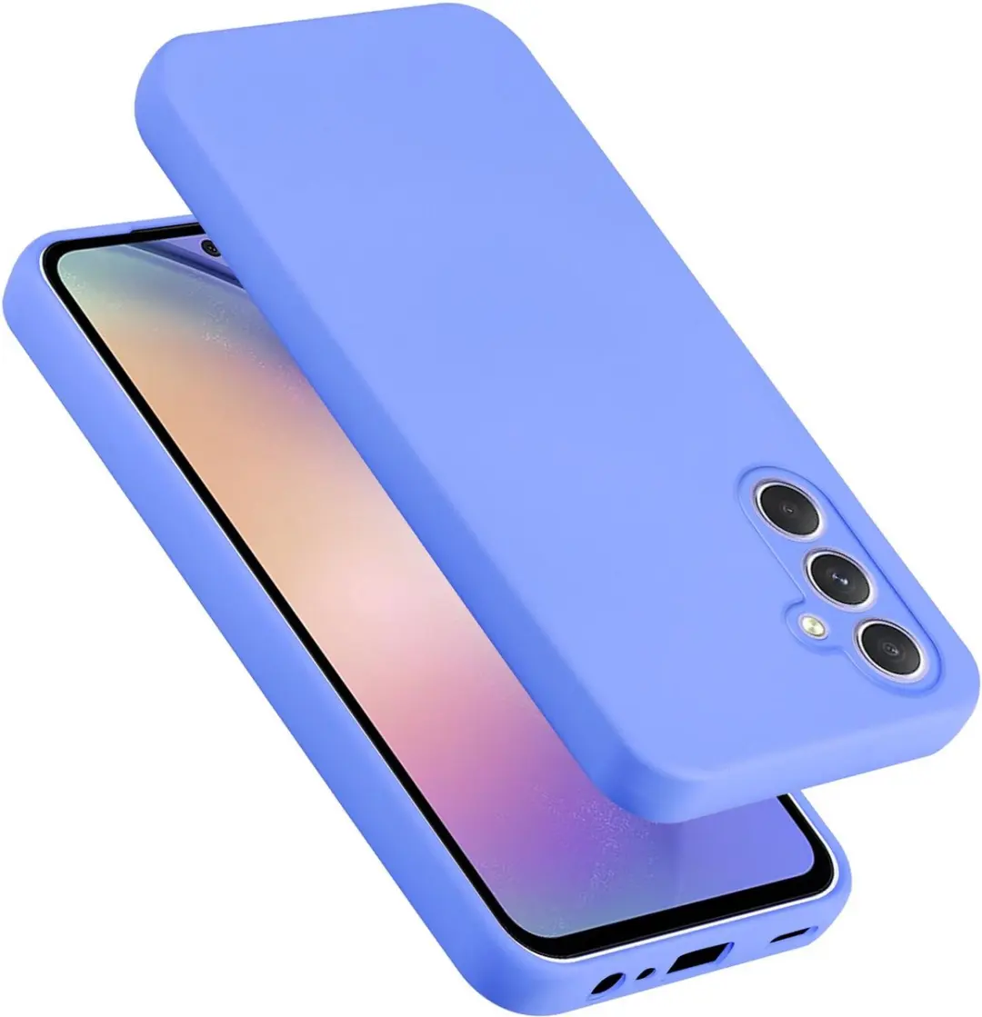 Cadorabo Hoesje geschikt voor Samsung Galaxy A54 5G in LIQUID LICHT PAARS