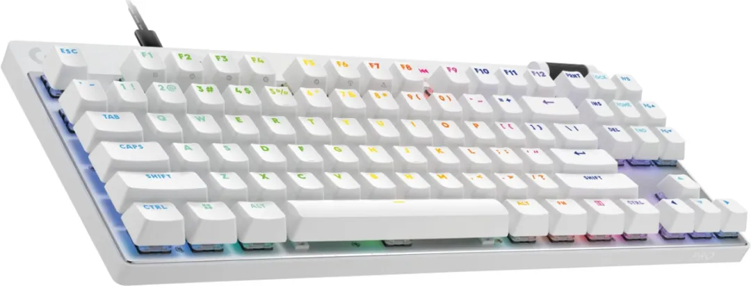 Logitech G Pro X TKL Rapid Toetsenbord - Wit