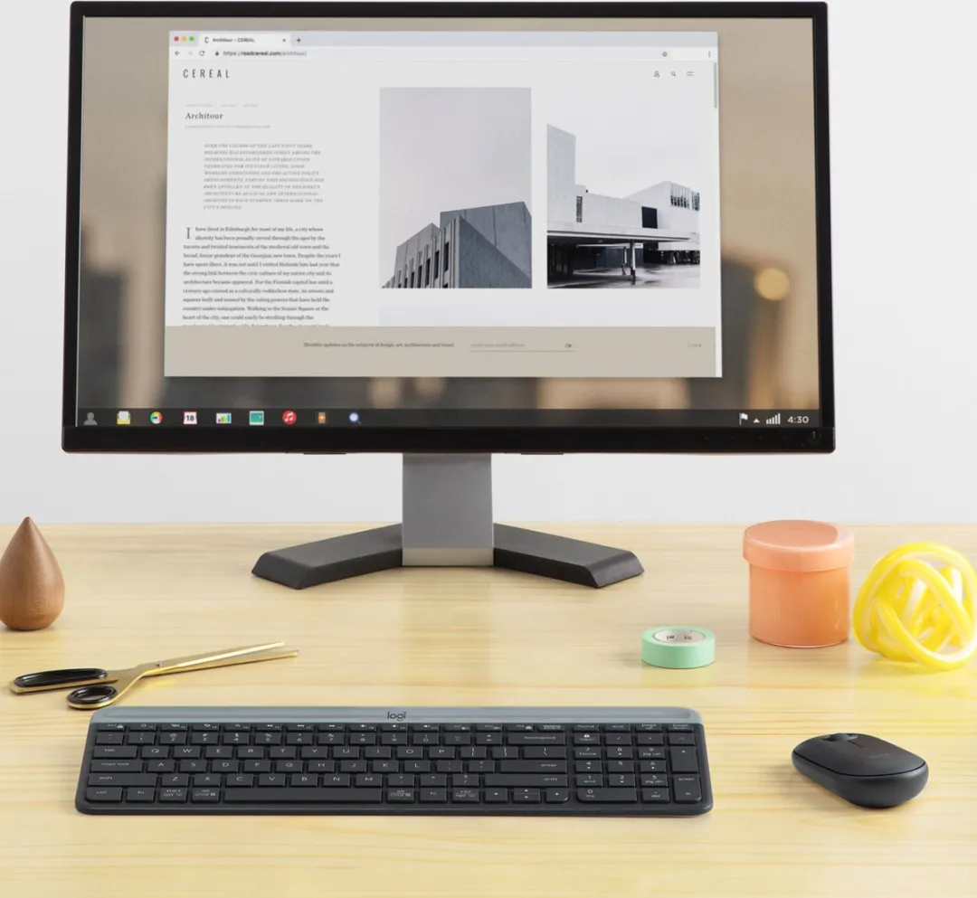 Logitech MK470 Draadloos Toetsenbord & Muis Set - Zwitsers Grafiet - afbeelding 6 van 6