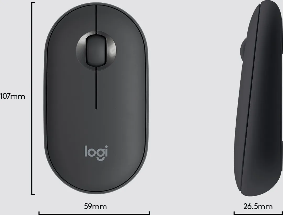 Logitech MK470 Draadloos Toetsenbord & Muis Set - Zwitsers Grafiet - afbeelding 2 van 6
