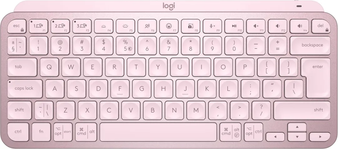 Logitech MX KEYS Mini Draadloos Toetsenbord - Roze