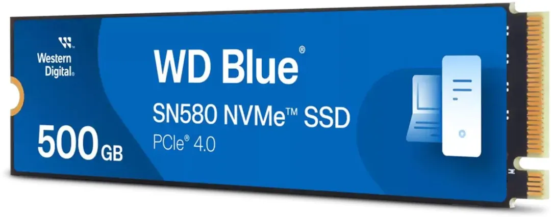 Western Digital Blue SN580 WDS500G3B0E SSD - 500GB