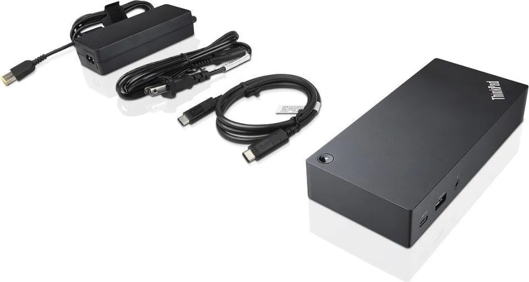 Lenovo ThinkPad USB-C Dock 40A90090EU - Zwart