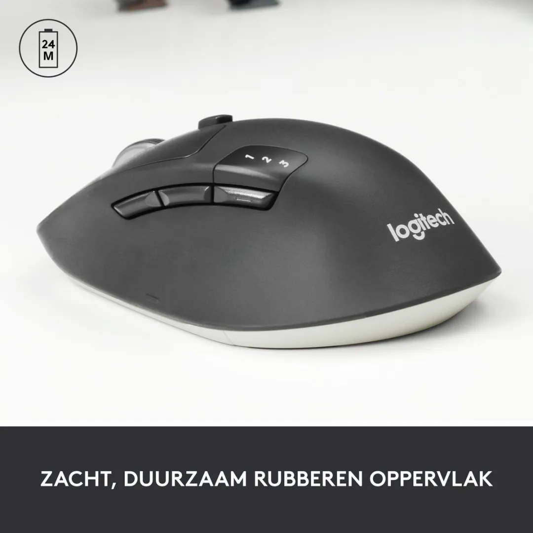 Logitech M720 Draadloze Muis 910-004791 - 8 Knoppen - Zwart