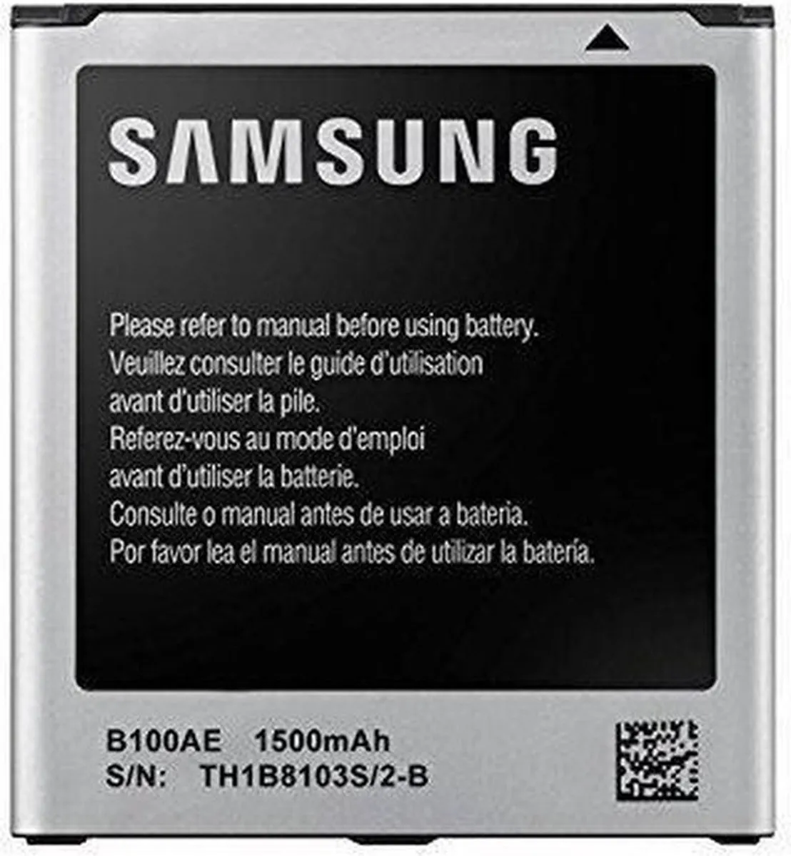 Samsung Galaxy Trend Lite Accu B100AE - 1500mAh - afbeelding 2 van 3