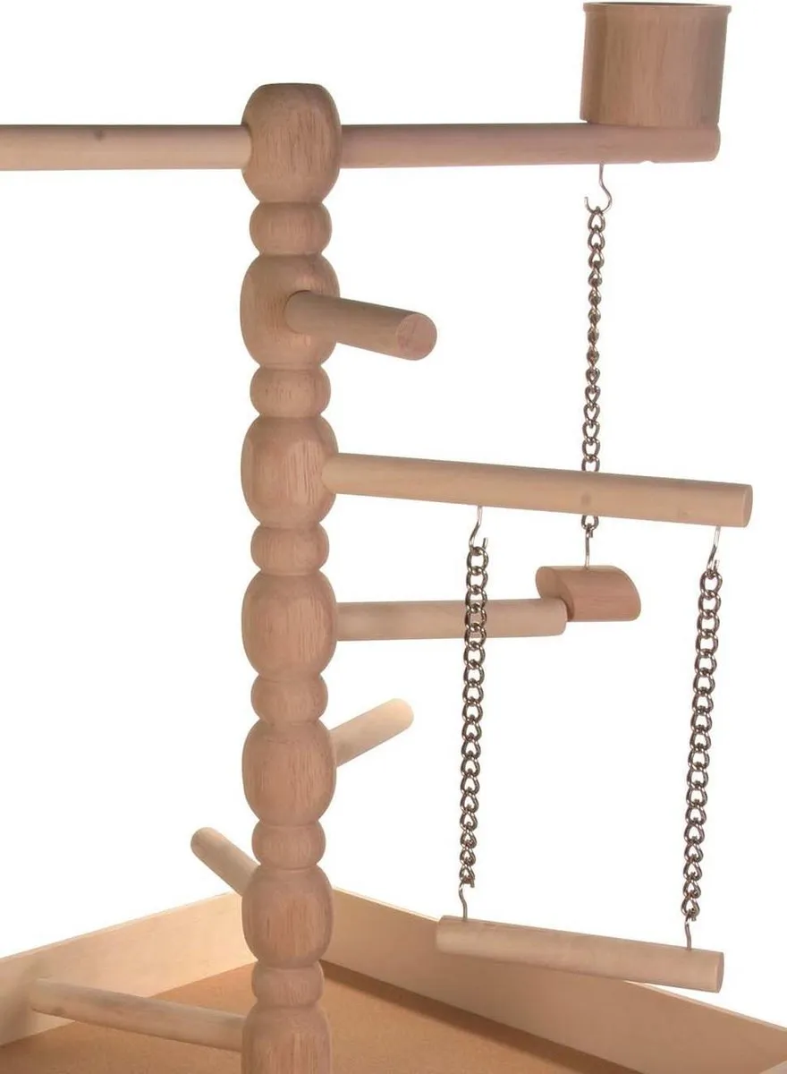 Trixie Vogel Speelplaats Hout Agapornis/Parkiet - 41x41x55cm
