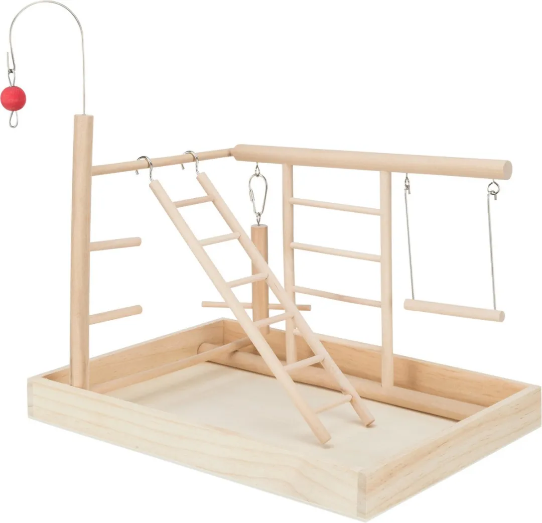 Trixie Vogel Speelplaats Hout Agapornis/Parkiet - 41x41x55cm