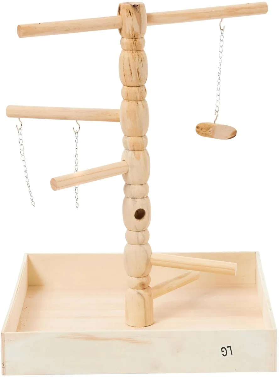 Trixie Vogel Speelplaats Hout Agapornis/Parkiet - 41x41x55cm - afbeelding 6 van 6