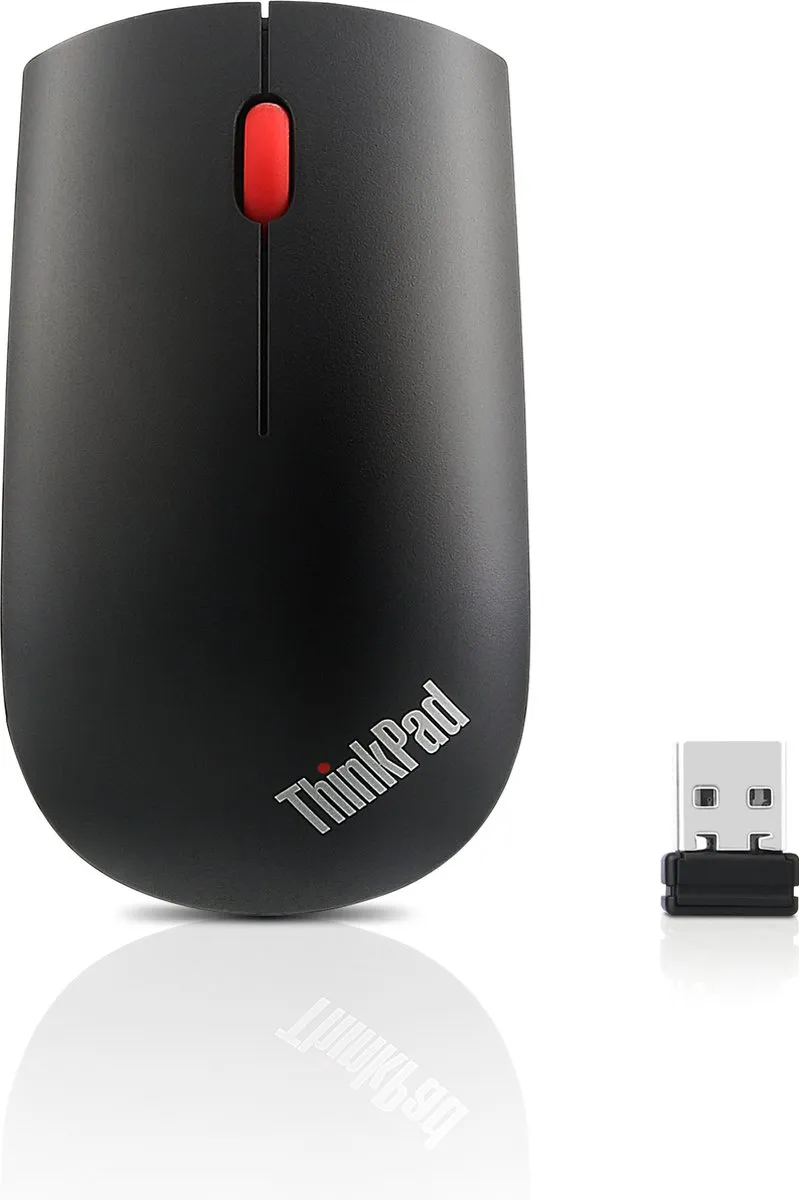 Lenovo 4X30M56887 Draadloze Optische Muis 1200 DPI - Zwart