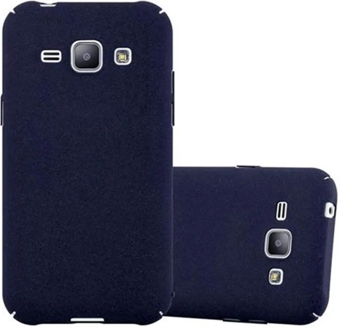 Cadorabo Hoesje geschikt voor Samsung Galaxy J1 2015 in FROSTY BLAUW