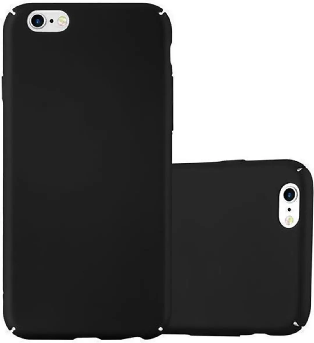 Cadorabo Hoesje geschikt voor Apple iPhone 6 PLUS / 6S PLUS in METAAL ZWART