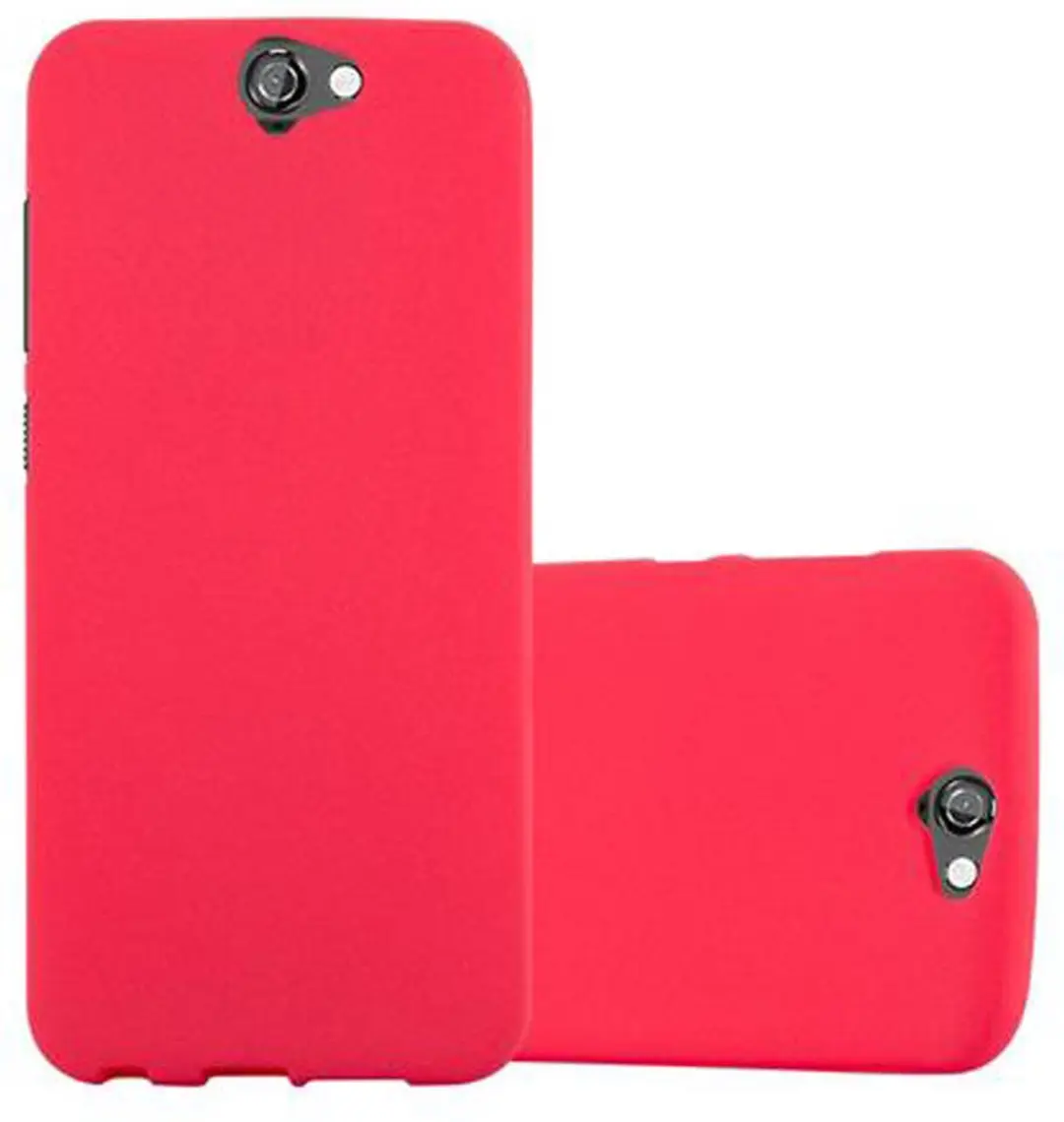 Cadorabo Hoesje geschikt voor HTC ONE A9 in FROST ROOD