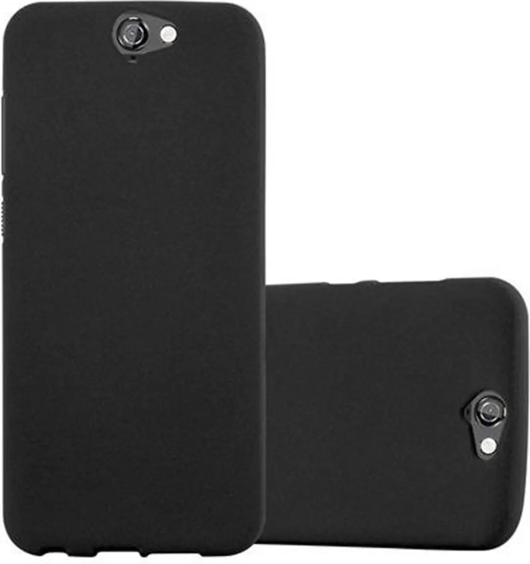 Cadorabo Hoesje geschikt voor HTC ONE A9 in FROST ZWART