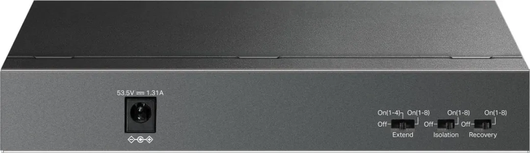 TP-Link LiteWave LS109P Unmanaged PoE Switch - Zwart
