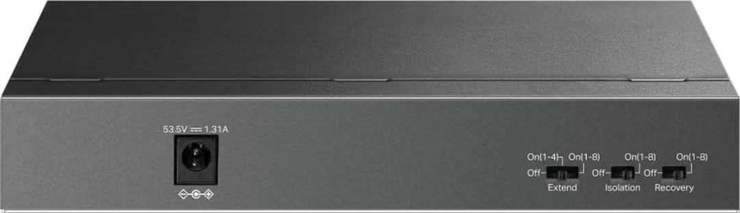 TP-Link LiteWave LS109P Unmanaged PoE Switch - Zwart