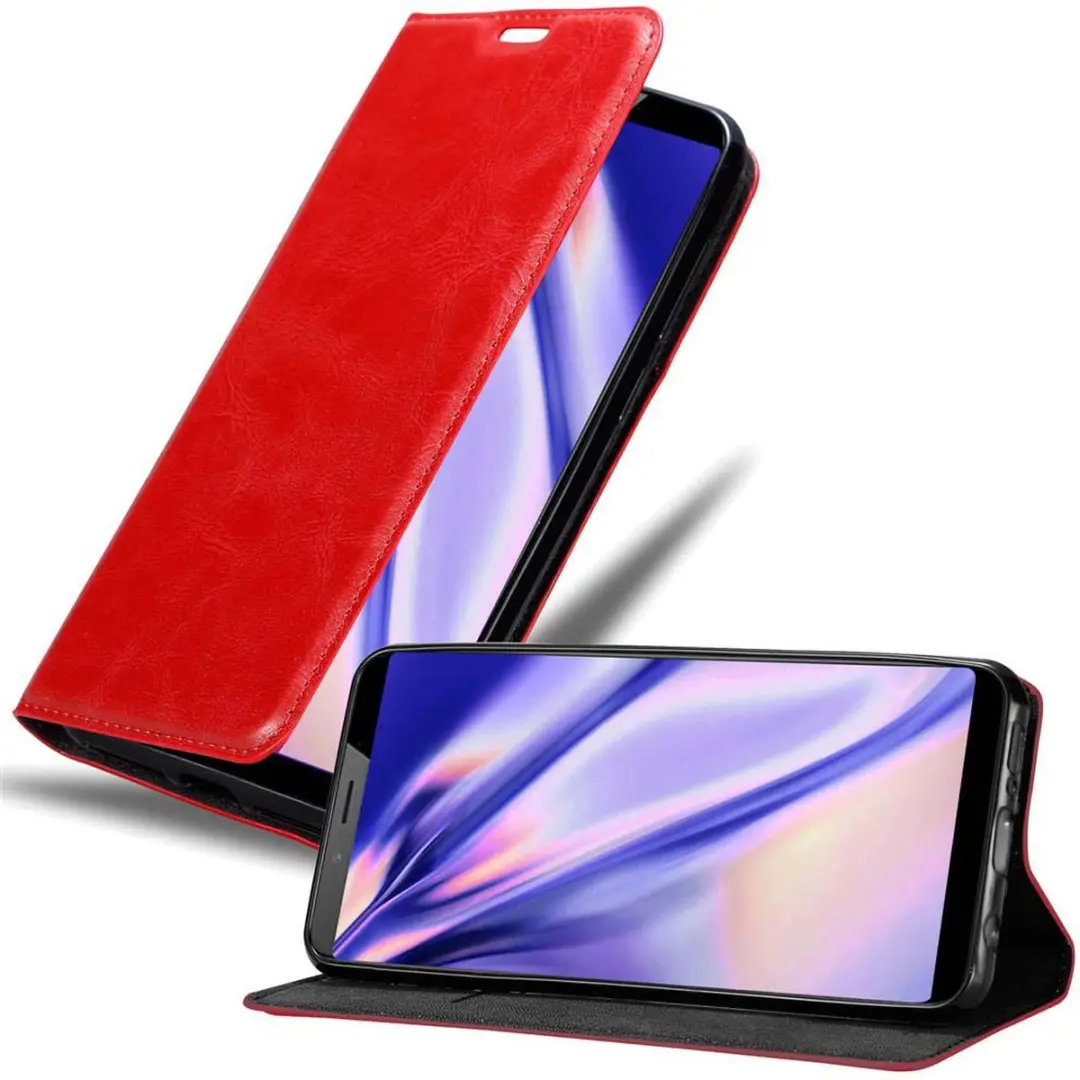Cadorabo Hoesje geschikt voor ZTE Nubia N3 in APPEL ROOD