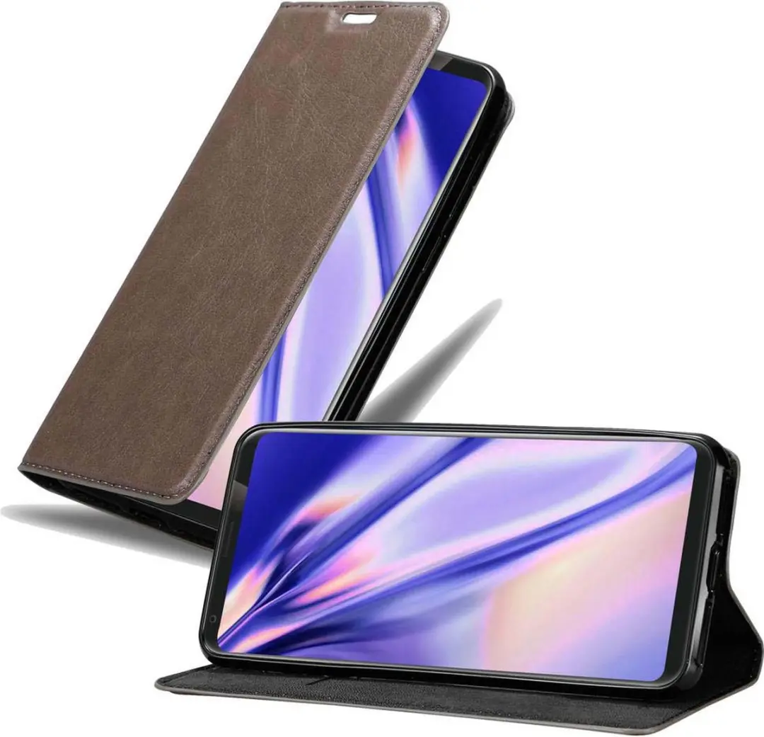 Cadorabo Hoesje geschikt voor LG V35 in KOFFIE BRUIN