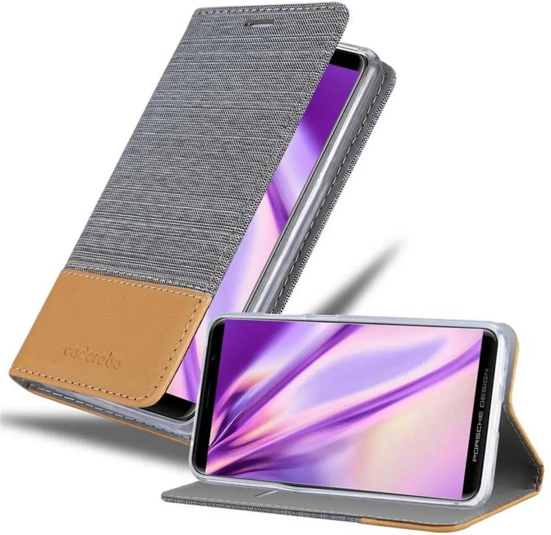 Cadorabo Hoesje geschikt voor Huawei MATE RS in LICHTGRIJS BRUIN