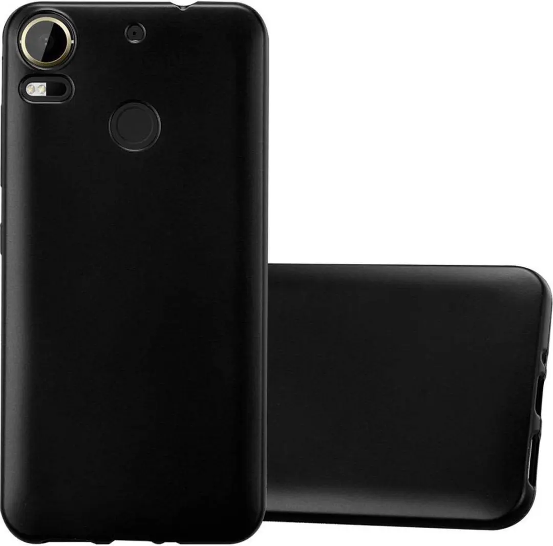 Cadorabo Hoesje geschikt voor HTC Desire 10 PRO in METALLIC ZWART