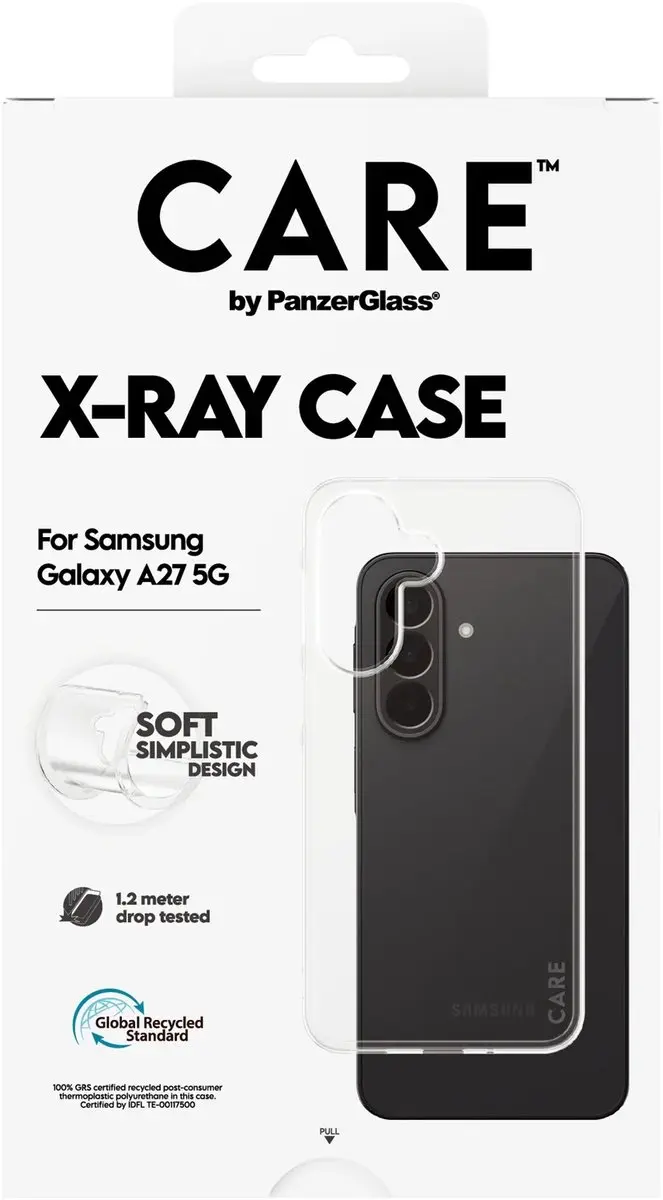 PanzerGlass CARE X-Ray Hoesje Samsung Galaxy A27 5G - Transparant - afbeelding 4 van 5