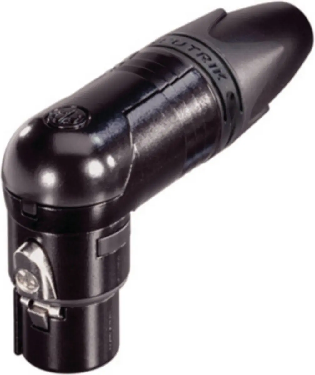 Neutrik NC3FRX-B XLR-connector Bus Haaks - Zwart - afbeelding 2 van 5