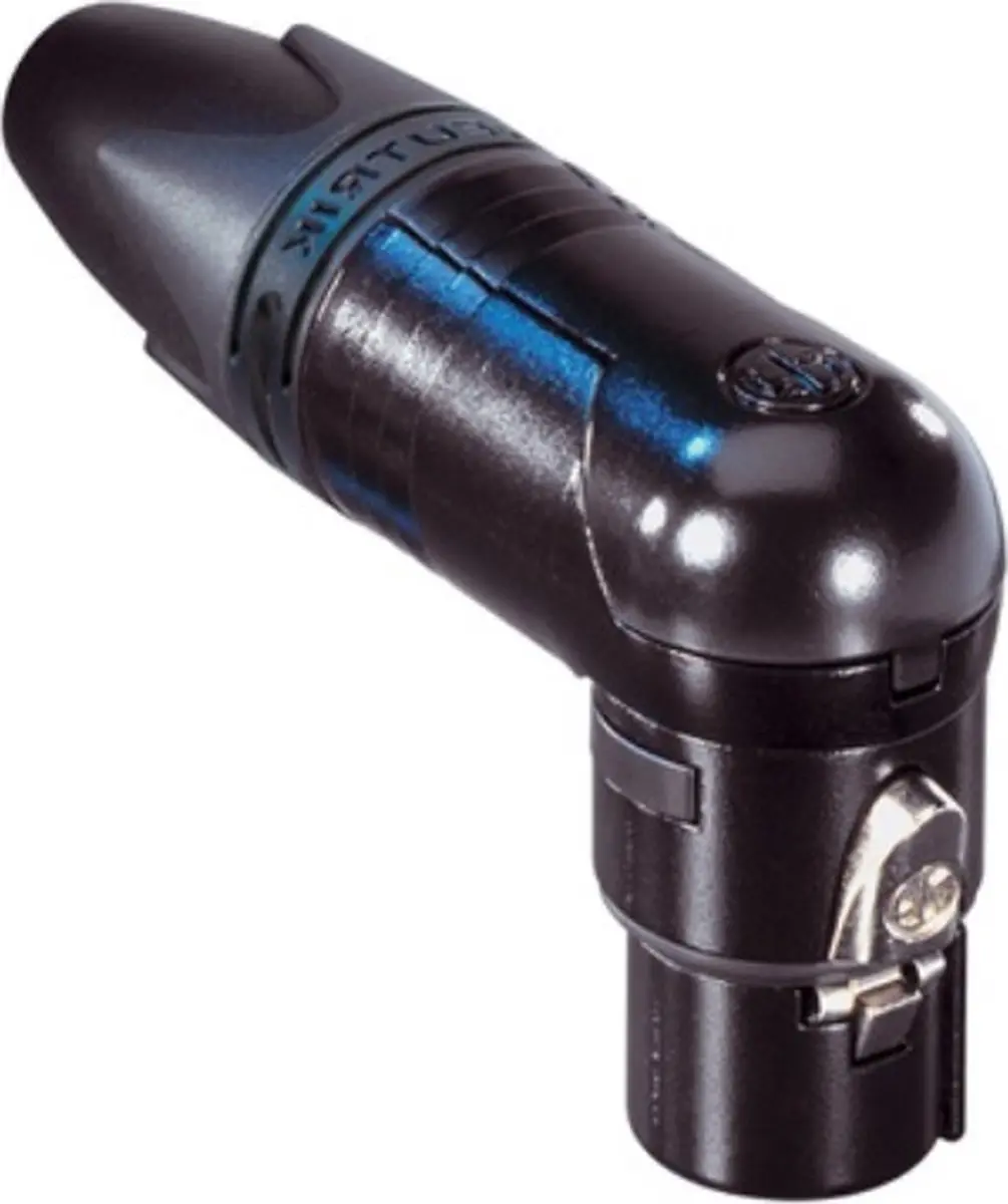 Neutrik NC3FRX-B XLR-connector Bus Haaks