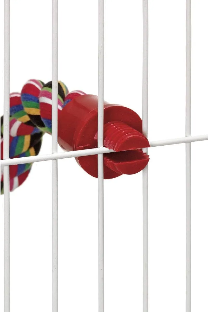 Flamingo Vogel Zitstok Katoen Twist Multicolor 66cm