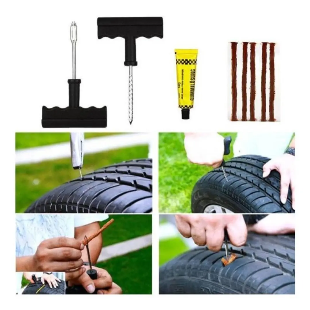 Reparatie set voor autobanden