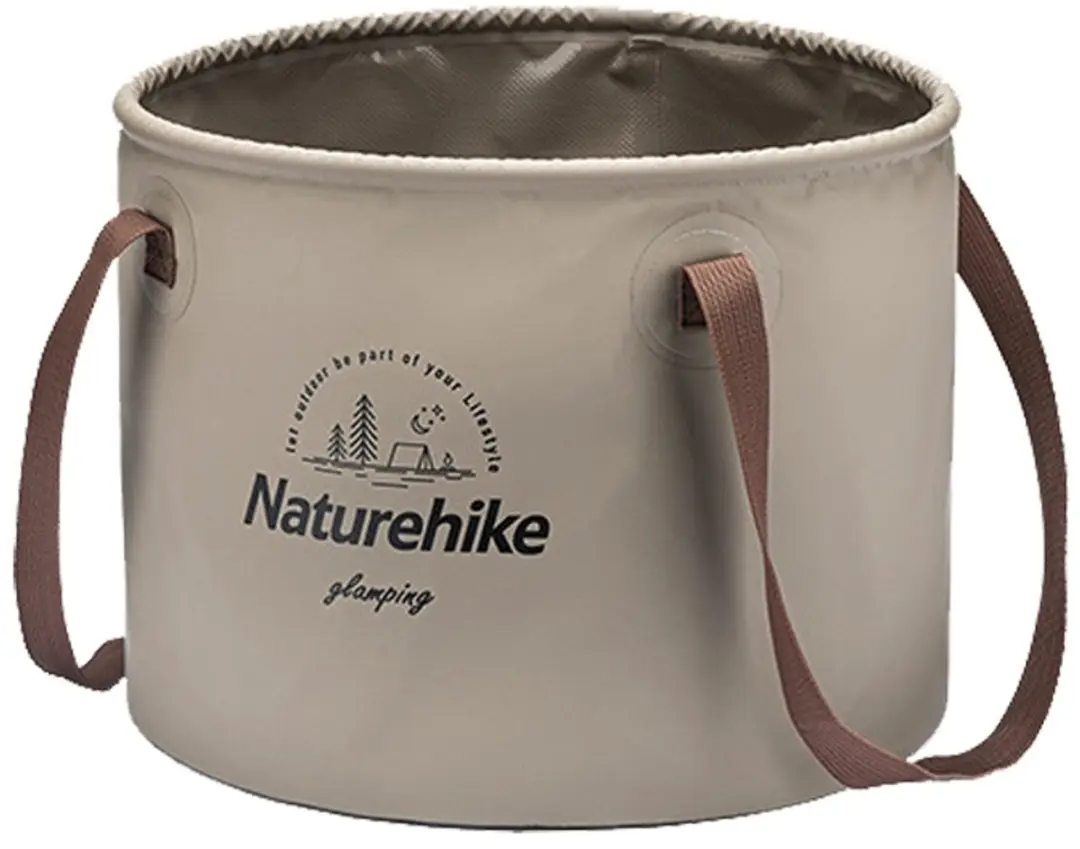 Naturehike 20L bruine Draagbare Wastafel & Voetenbad Emmer