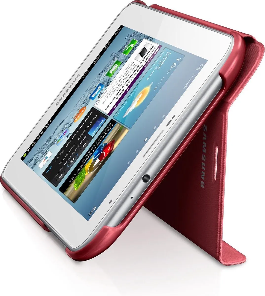 Samsung Book Cover EFC-1G5SOECSTD - 7 Inch - Rood - afbeelding 4 van 6