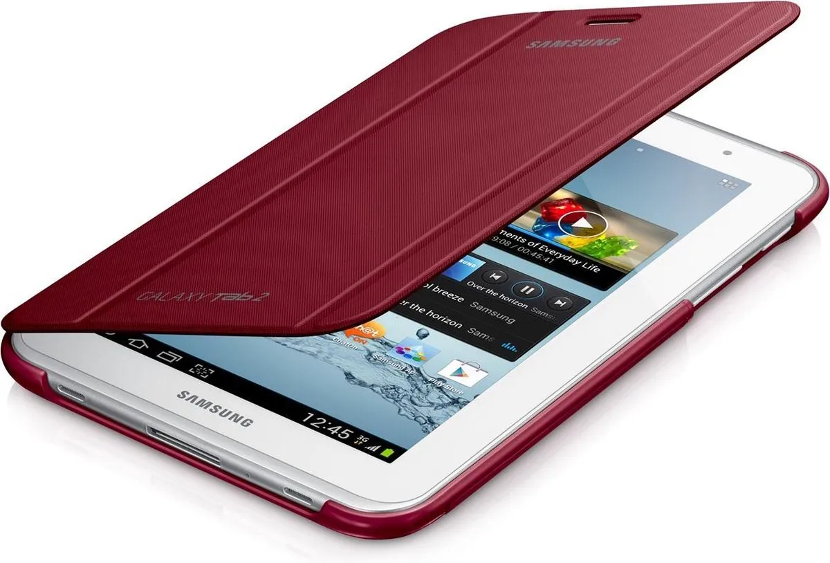 Samsung Book Cover EFC-1G5SOECSTD - 7 Inch - Rood - afbeelding 6 van 6