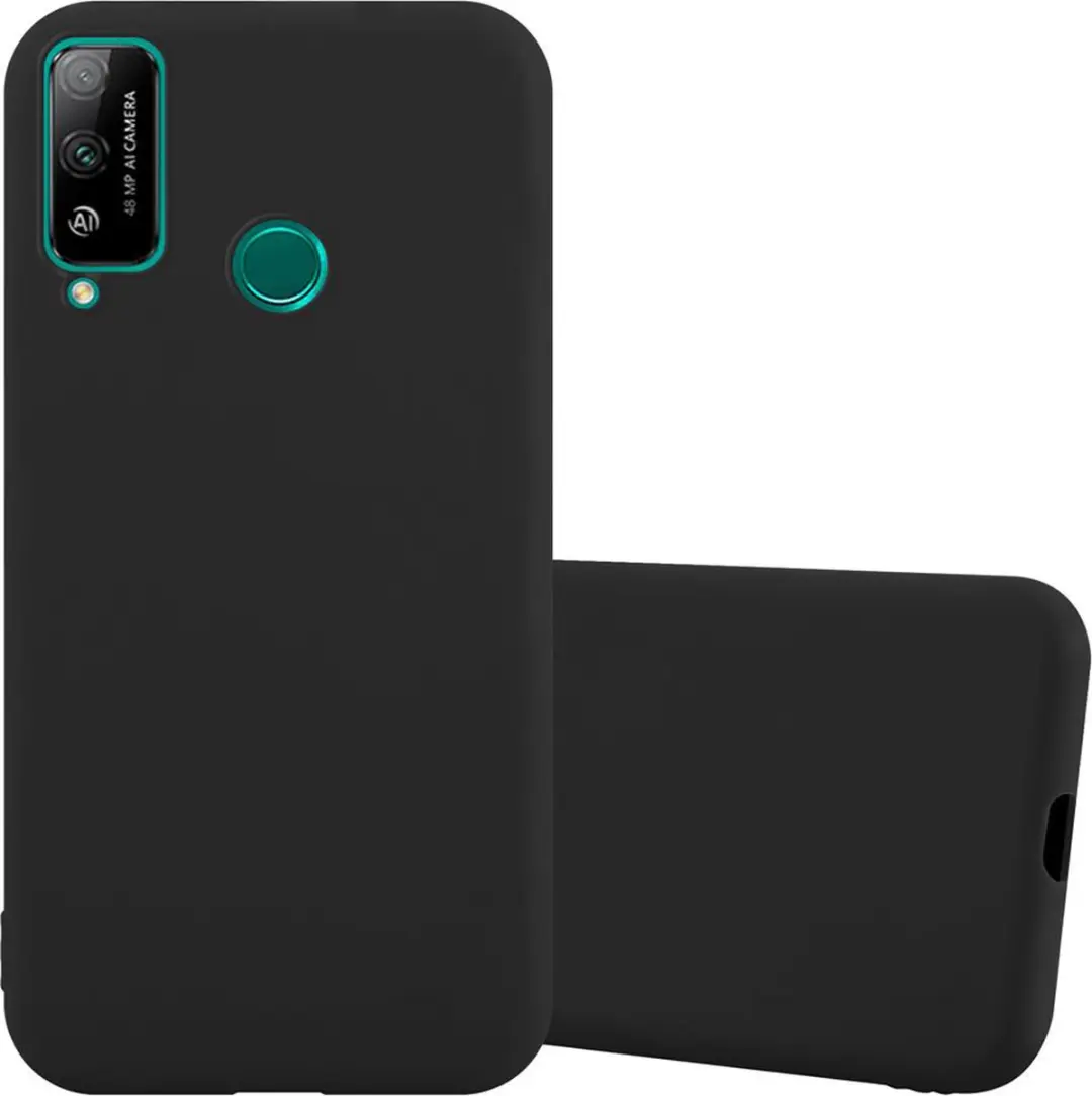 Cadorabo Hoesje geschikt voor Honor PLAY 4T in CANDY ZWART