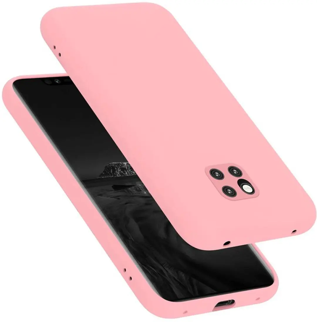 Cadorabo Hoesje geschikt voor Huawei MATE 20 PRO in LIQUID ROZE